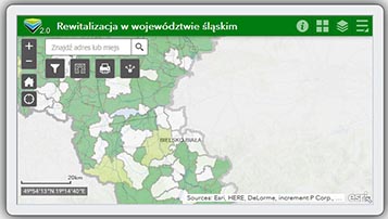 Nowa aplikacja dotyczy rewitalizacji w województwie śląskim